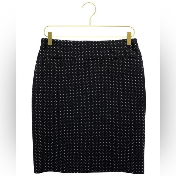 Soho Dresses & Skirts - Soho Women’s Size Small Black Pencil Skirt with White Polka Dots